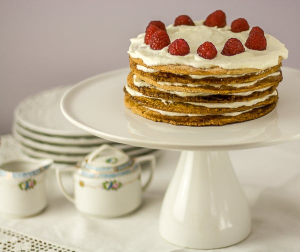 Tusenbladstarta Thousand Leaves Torte